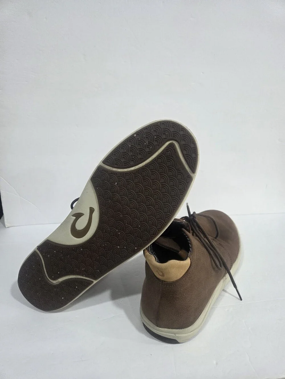 Olukai Men's Brown Casual Mid-Top Chukka Boots Sz.13 M